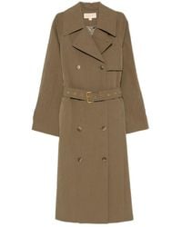 Michael Kors - Michael Belted Double-Breasted Coat - Lyst