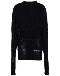 Rick Owens - Lightweight Long-Sleeve Knit Top - Lyst