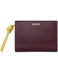 Loewe - Knot Compact Wallet - Lyst