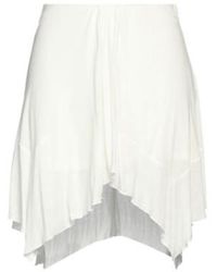Isabel Marant - Solid Color Irregular Hem Fashion Midi Skirt - Lyst