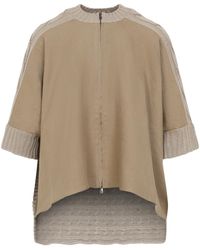 Max Mara - Miresia Knitted Zip Cardigan - Lyst