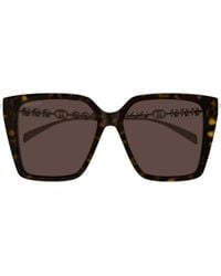 Gucci - Eyewear Square Frame Sunglasses - Lyst