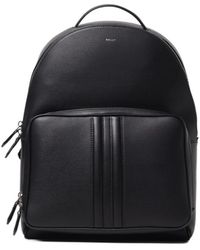 Bally - Mythos Logo Printed Zip-Up Backpack - Lyst
