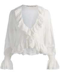 Alice + Olivia - Alice Olivia Blouse - Lyst