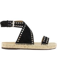 Isabel Marant - Open Toe Flat Sandals - Lyst