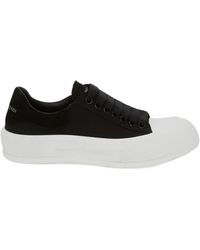 McQueen - Tread Slick Lace-Up Sneakers - Lyst