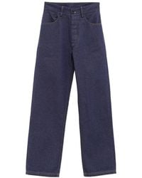 Baserange - Contrasting Zip-Fastening Jeans - Lyst