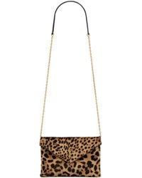 Saint Laurent - Cassandre Small Chain Pouch - Lyst
