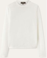 Loro Piana - Round Collar Long Sleeve Sweater - Lyst
