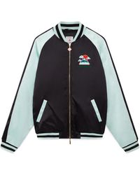 CASABLANCA - Embroidered-Logo Bomber Jacket - Lyst