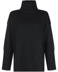 Antonelli - Turtleneck Long Sleeve Sweater - Lyst