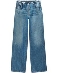 Alexander Wang - Surge Wide-Leg Jeans - Lyst
