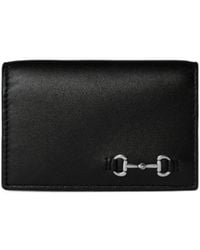 Gucci - Horsebit Leather Cardholder - Lyst