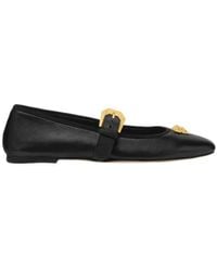 Versace - La Medusa Ballet Flats - Lyst
