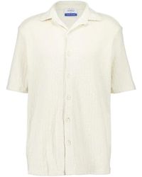 Off-White c/o Virgil Abloh - Button-Up Short-Sleeved Shirt - Lyst