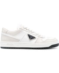 Prada - Downtown Lace-Up Sneakers - Lyst