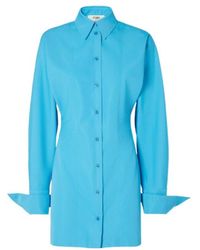 Fendi - Long Sleeved Shirt Mini Dress - Lyst