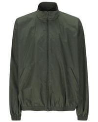Balenciaga - Tape Logo High-Neck Jacket - Lyst