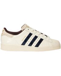 Adidas by Wales Bonner - Adidas Originals X Wales Bonner Superstar Embossed Sneakers - Lyst