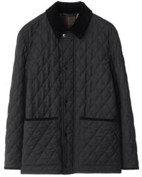 Burberry - Long Sleeved Quilted Barn Jacket - Lyst