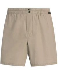 Dolce & Gabbana - Cotton Poplin Boxer Shorts - Lyst