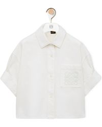 Loewe - X Paula's Ibiza Anagram-Embroidered Shirt - Lyst
