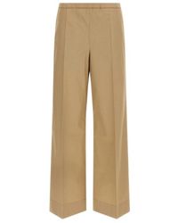 Moncler - Elastic Waist Casual Pants - Lyst