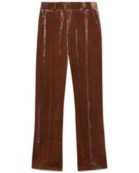 La DoubleJ - La Doublej Good Butt Velvet Flare Pants - Lyst