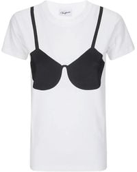 VAQUERA - Bra Print T-Shirt - Lyst