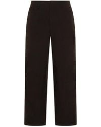 Herno - Laminar Elastic-Waist Straight-Leg Pants - Lyst