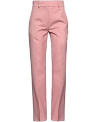 Burberry - Solid Color Twill Pants - Lyst