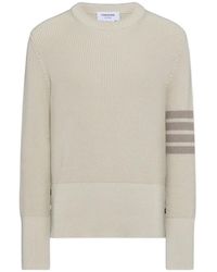 Thom Browne - Bar Knitted Jumper - Lyst