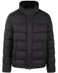 Herno - Faux-Fur Trim Bomber Jacket - Lyst