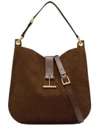 Tom Ford - Large T-Signature Shoulder Bag - Lyst