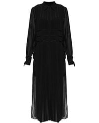 AllSaints - Kass Pleated Shirt Dress - Lyst