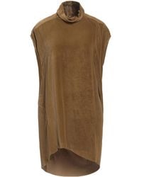 Rick Owens - Sleeveless High Neck Top - Lyst