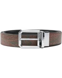 Etro - Paisley Pattern Belt - Lyst