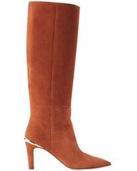 Gabriela Hearst - Aura Suede Knee Boots - Lyst