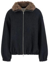 Jucca - Zip-Up Bomber Jacket - Lyst