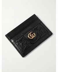Gucci - Gg Matelassé Card Holder - Lyst