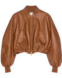 Givenchy - Cropped Cocoon Bomber Jacket - Lyst