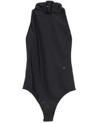 Courreges - Courrèges Buckle-Detailed Sleeveless Bodysuit - Lyst