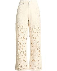Rag & Bone - Plain Colour Denim Trousers - Lyst