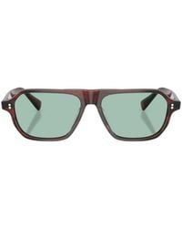 Oliver Peoples - Remment Geometric-Frame Sunglasses - Lyst