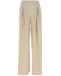 Max Mara - Palude Pleated Palazzo Pants - Lyst