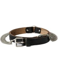 Our Legacy - Chain-Detail Leather Belt - Lyst