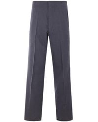 Prada - Pleated Tailored Trousers - Lyst