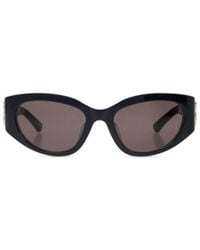 Balenciaga - Eyewear Bossy Round-Frame Sunglasses - Lyst
