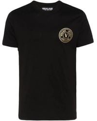 Versace Jeans Couture - Couture Logo-Printed Crewneck T-Shirt - Lyst