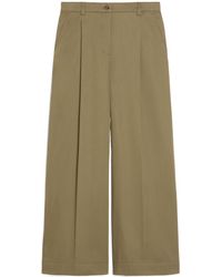 Weekend by Maxmara - Nebbie Wide-Leg Trousers - Lyst